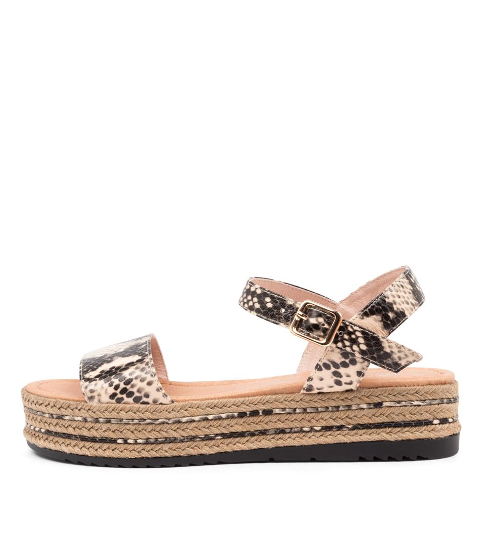 ALETHAS NUDE&BLACK SNAKE