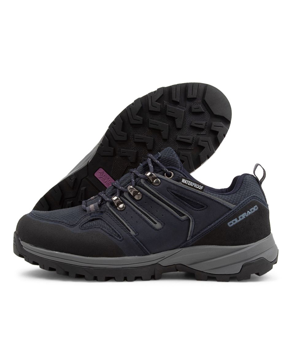 Qames Navy Multi Sneakers