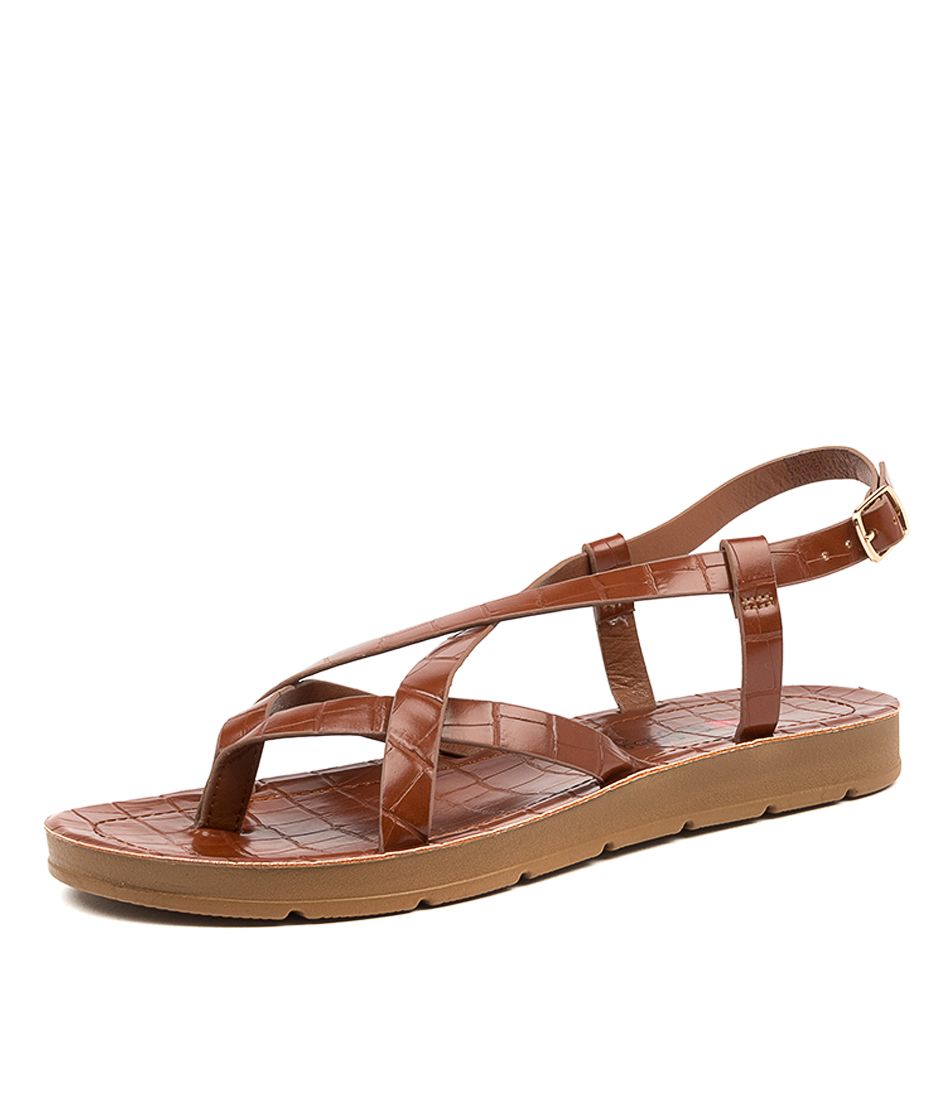 MIGHTY DK TAN CROC SMOOTH