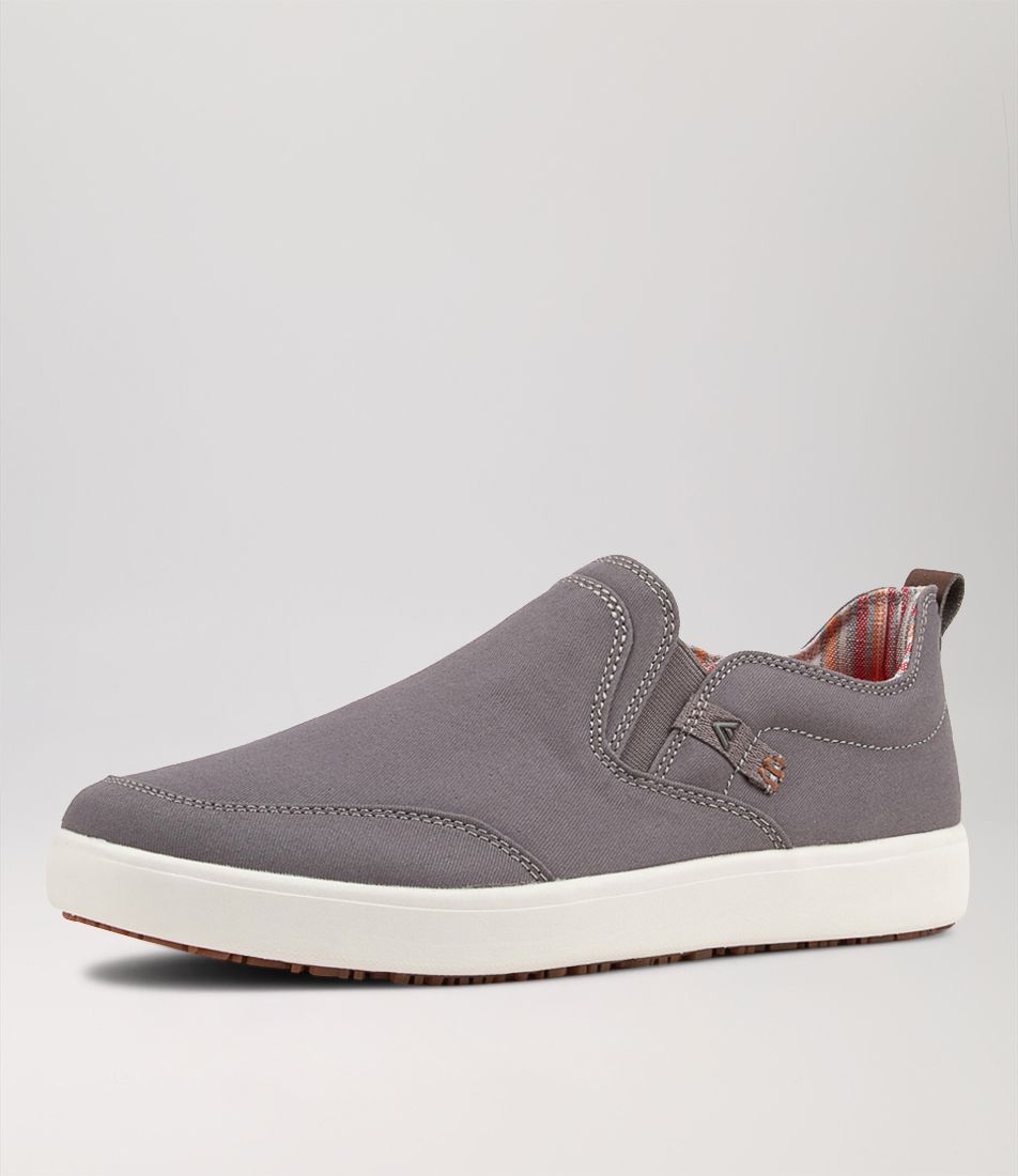 Nano Grey Canvas Sneakers