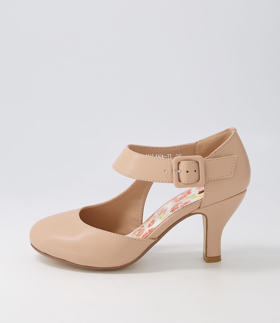 Malana Dark Nude Heels