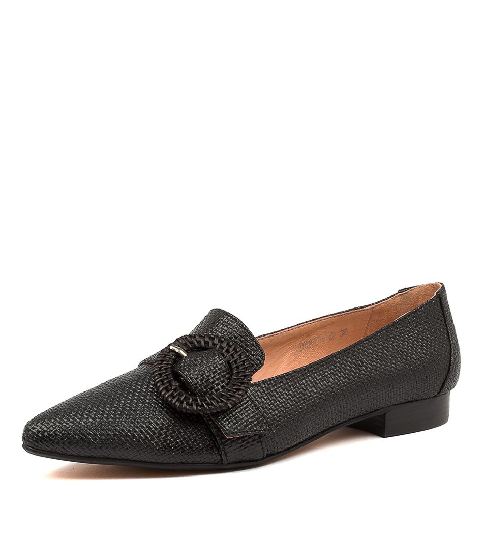 DENIRA BLACK WOVEN