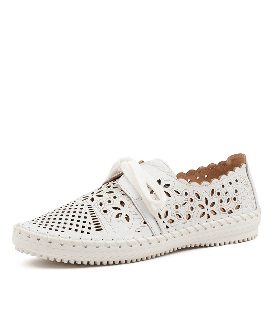 WALLIS WHITE LEATHER