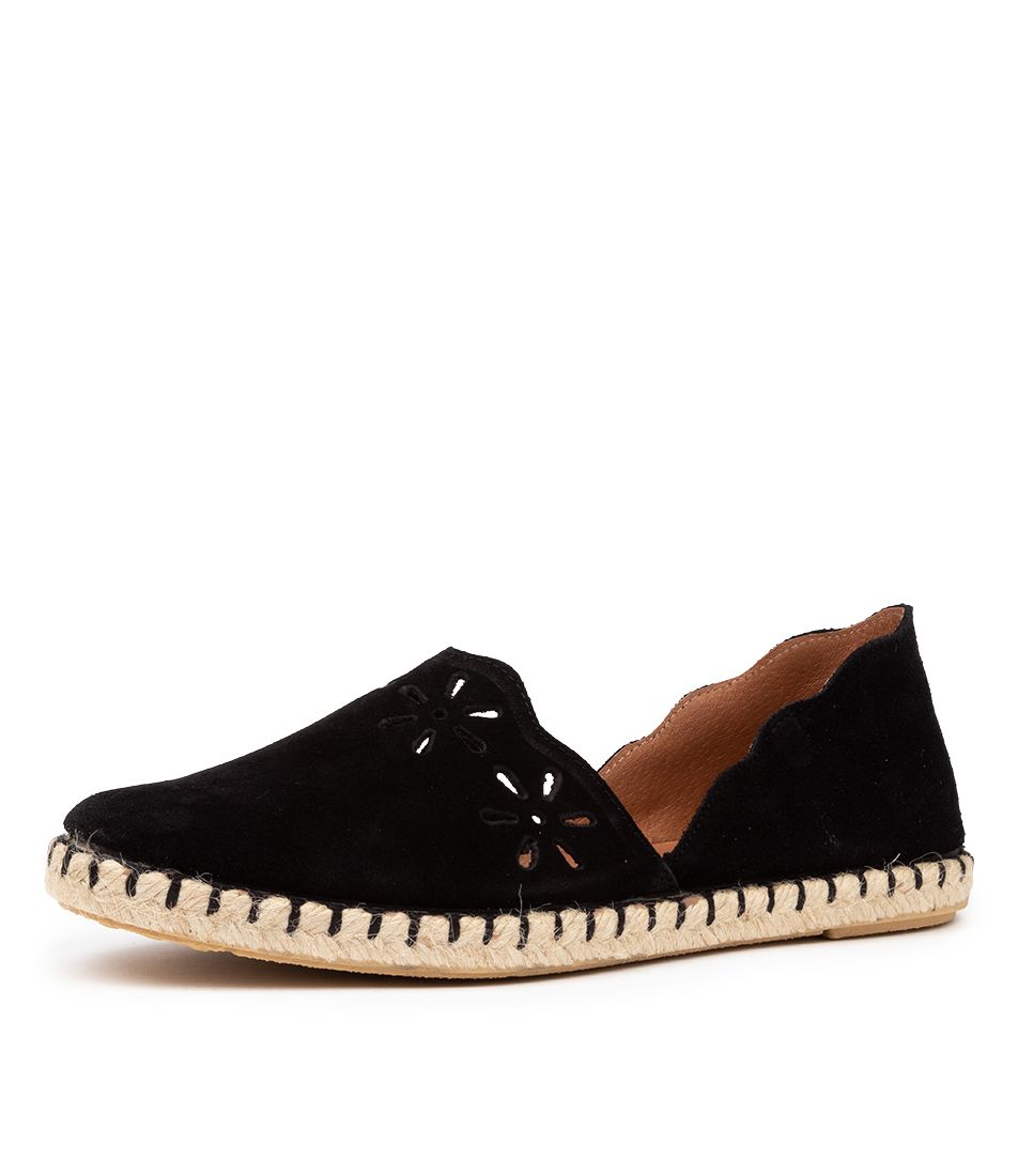 KENIA DF BLACK SUEDE