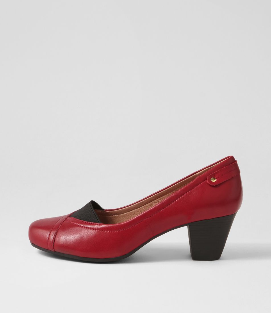 Fossy Pinot Leather Heels