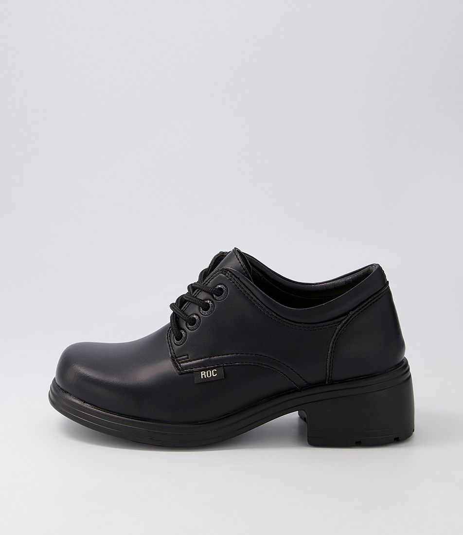 Dakota V Snr Black Vegan Heels