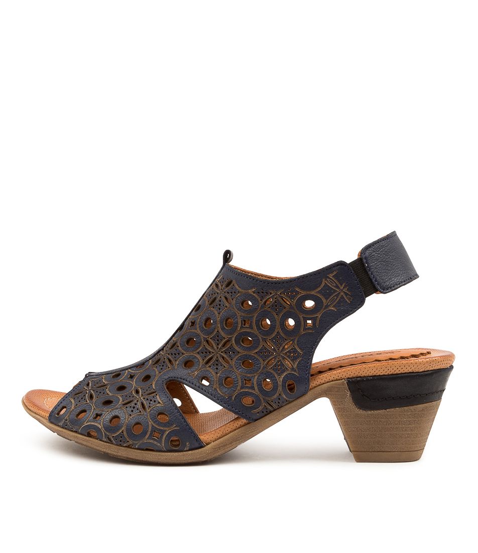 JUZTYN DK NAVY LEATHER