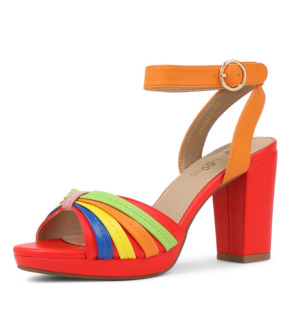 Brissa Bright Multi Sandals
