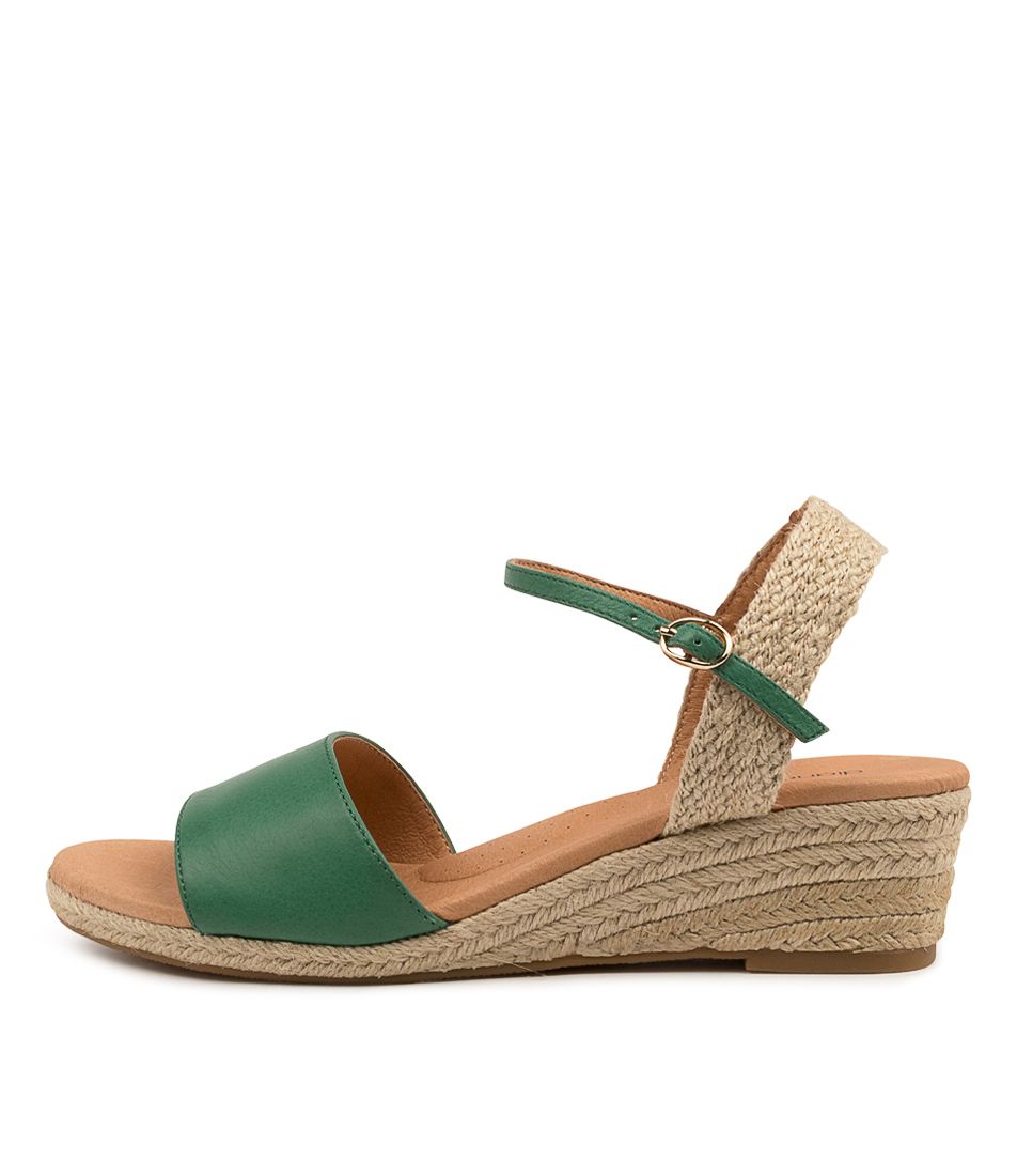 HARISSA EMERALD LEATHER