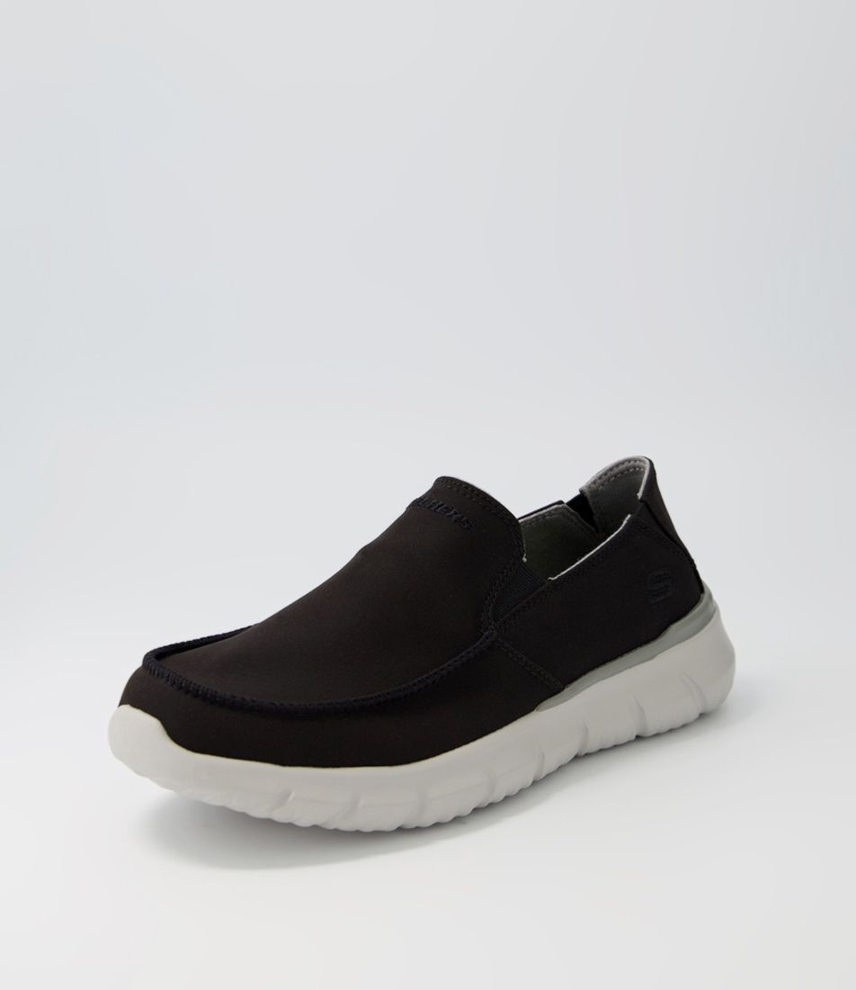 Del Retto Black Textile Sneakers