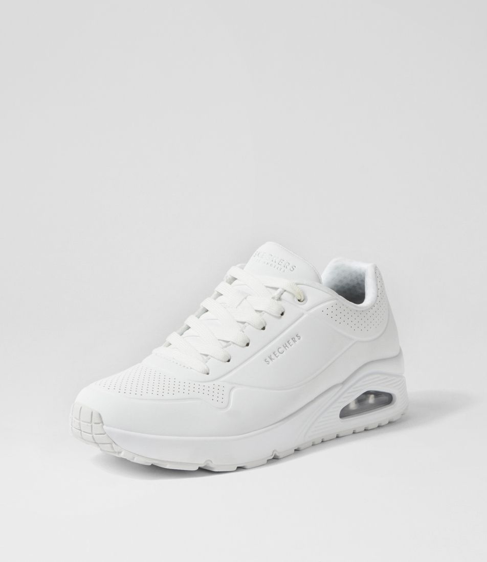 Uno  Stand On Air White Sneakers