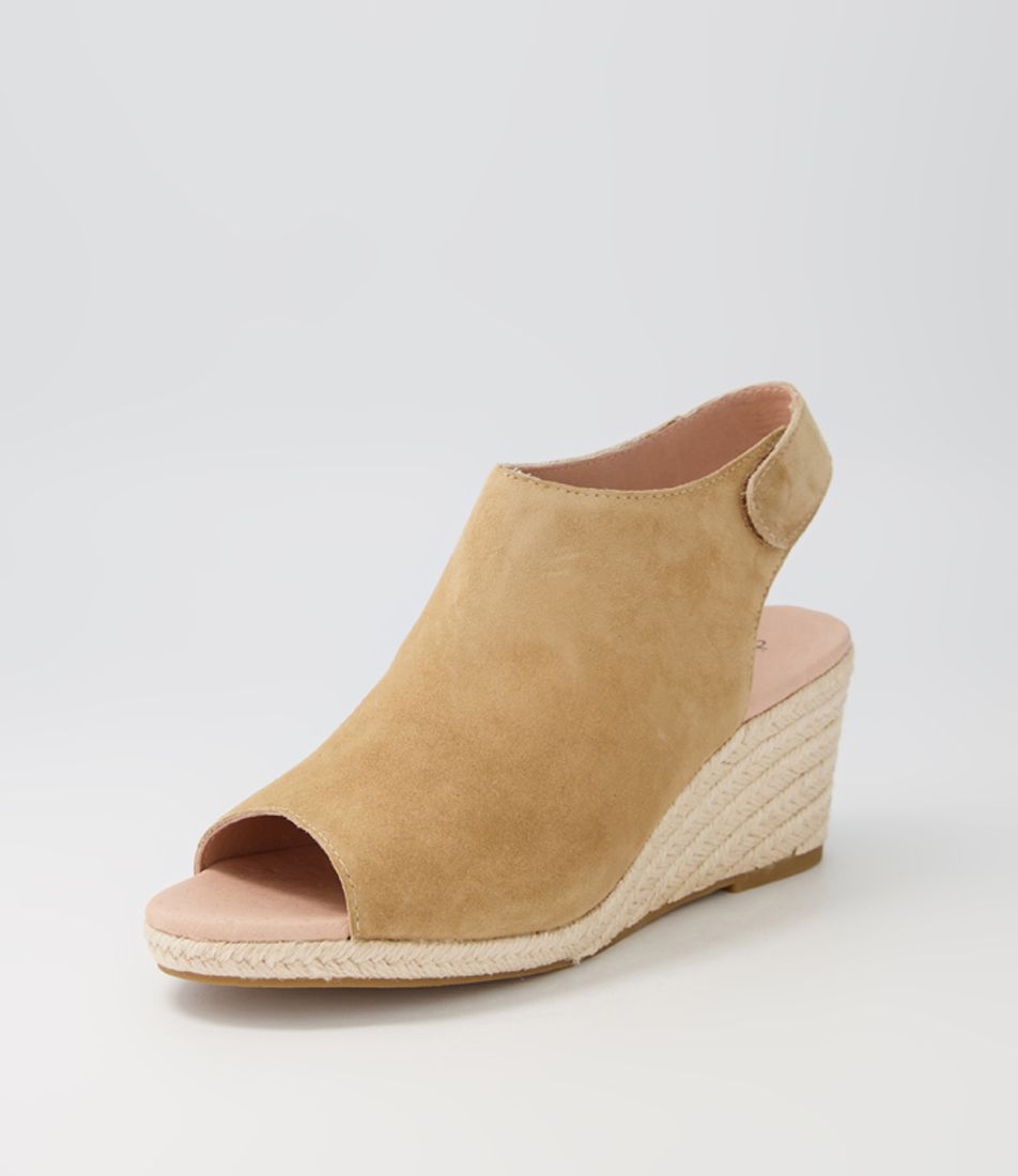 Jamcie Camel Suede Espadrilles