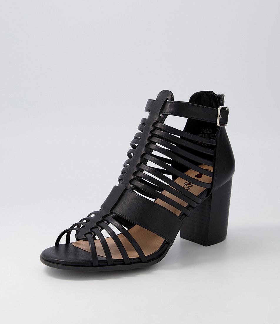 Tillie Black Sandals