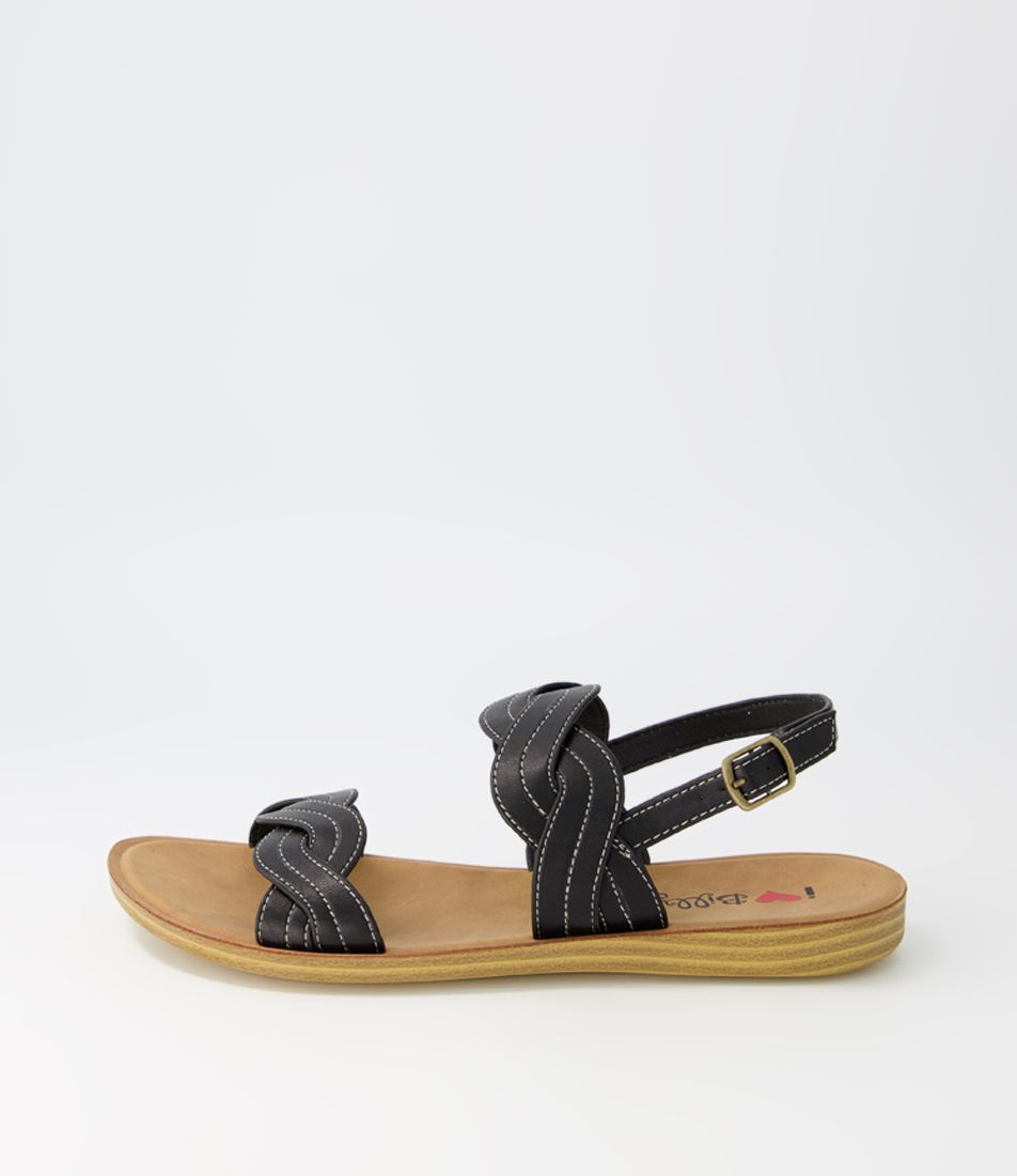 Persan Black Sandals
