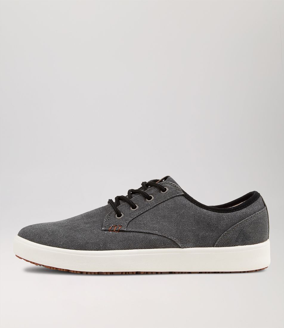 Nexus Grey Canvas Sneakers