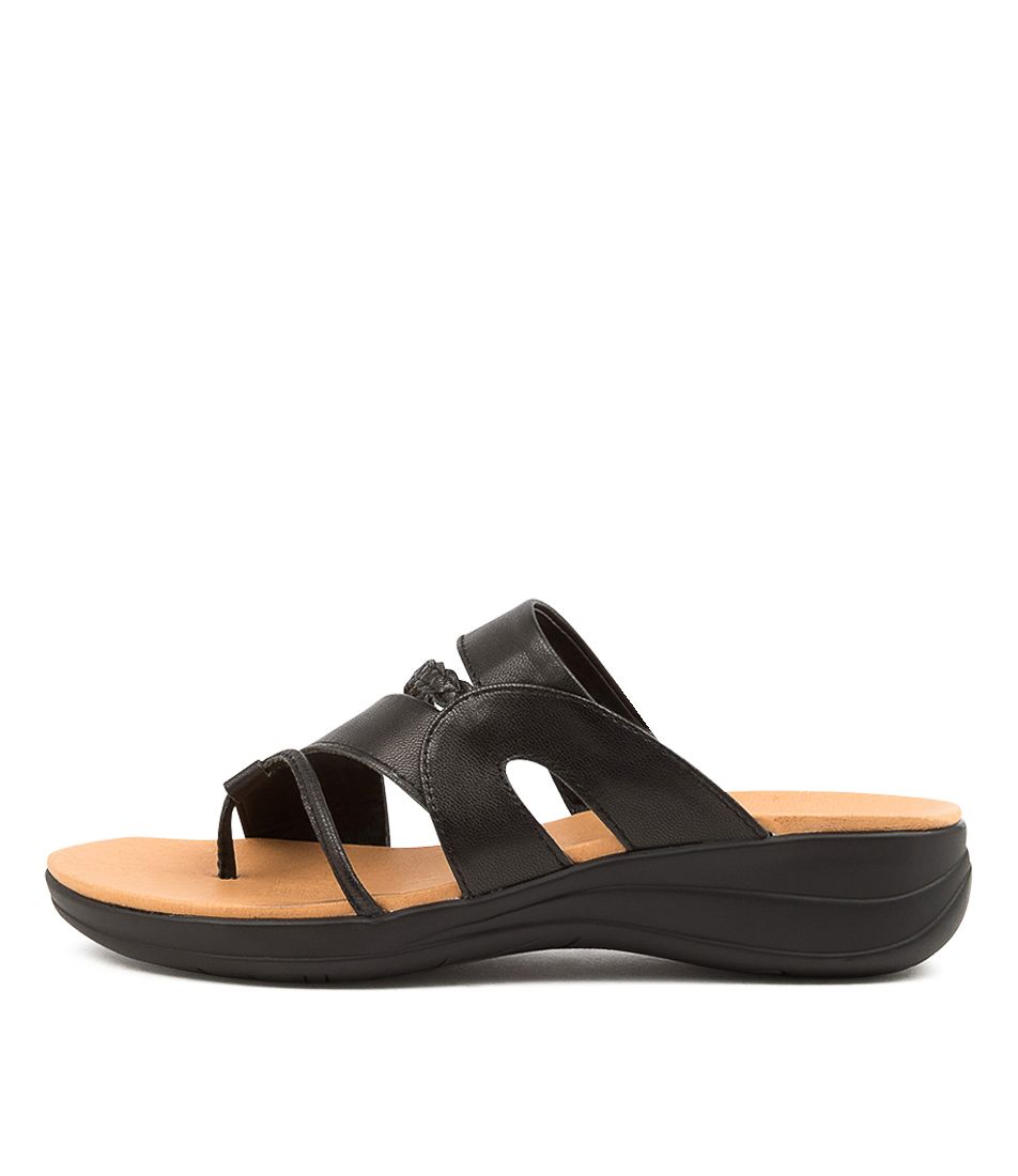 MIA SU BLACK BLACK SOLE LEATHER