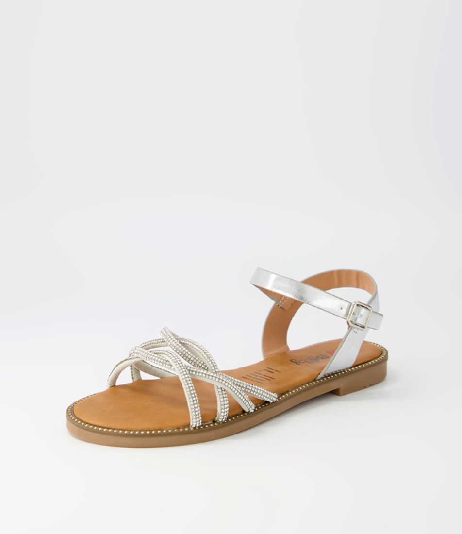 Ashlyn Silver Multi Sandals