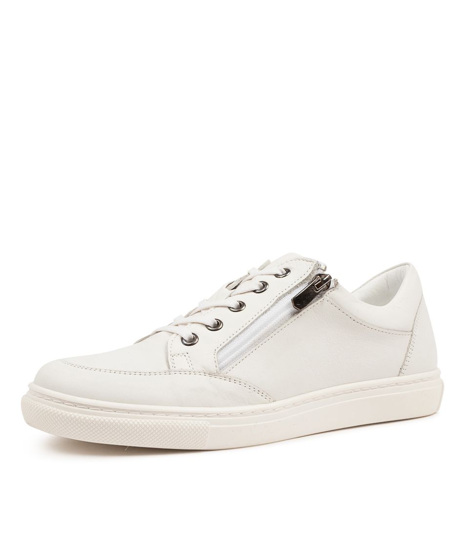 COTTING WHITE LEATHER