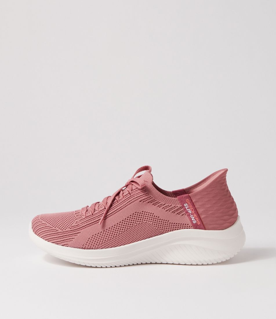 Ultra Flex 3.0 Mauve Knit Sneakers