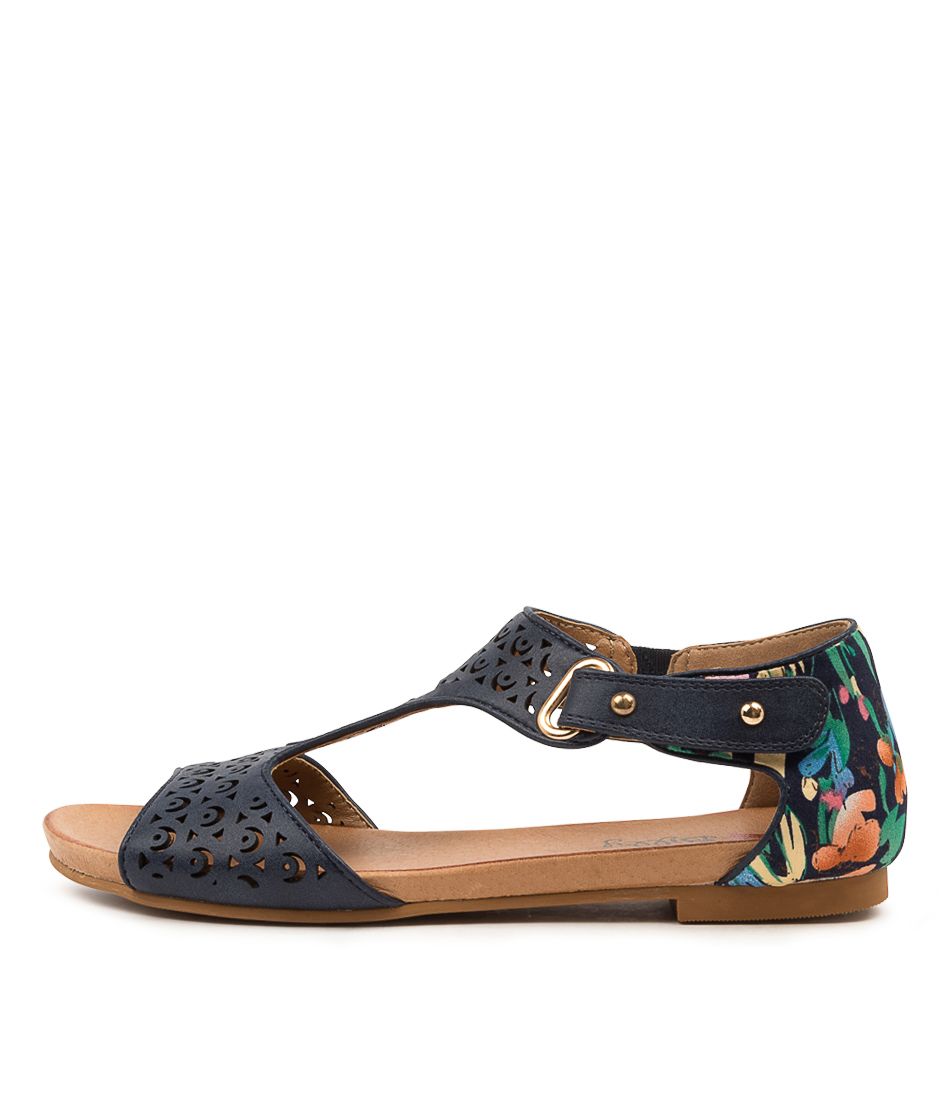 RAFF NAVY-NAVY PRINT