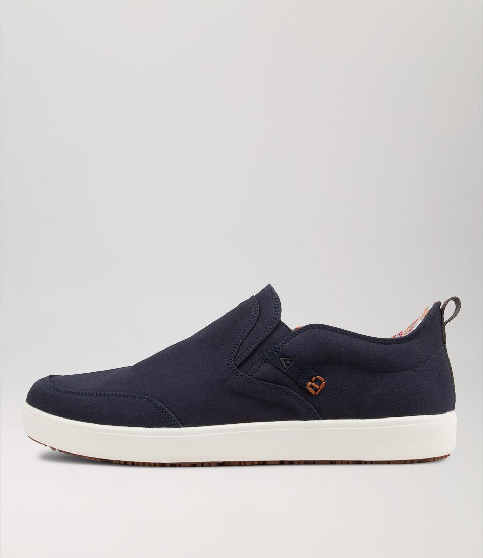 Nano Navy Canvas Sneakers