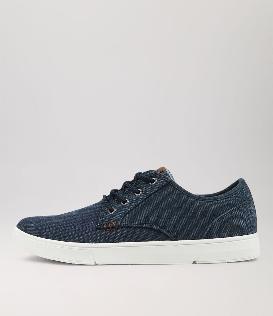 Albatross Mw Dark Navy Canvas Sneakers