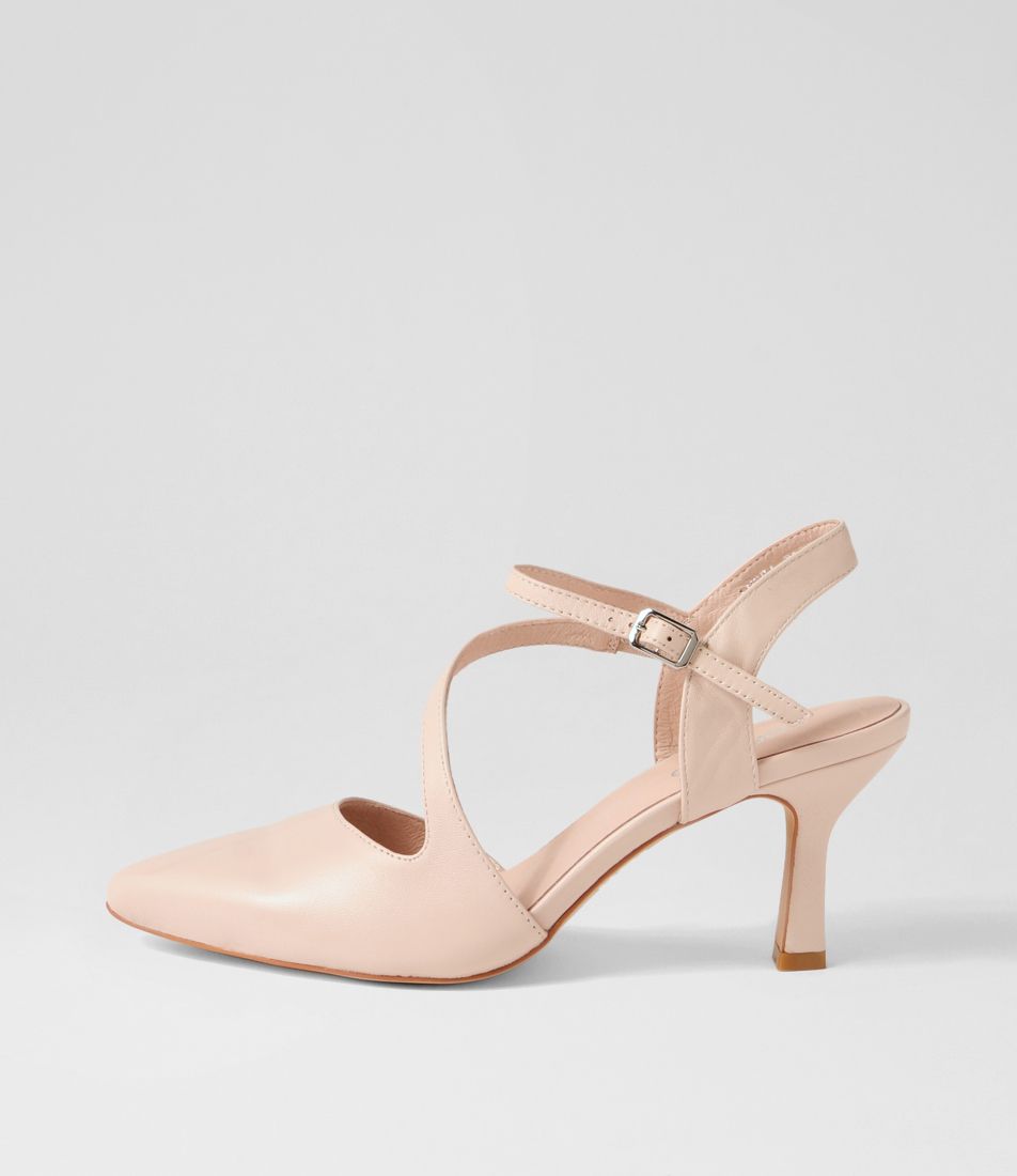 Lukka Rose Leather Heels