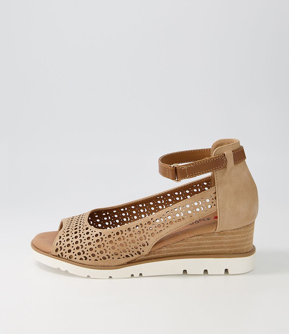Redzel Latte Tan Sandals
