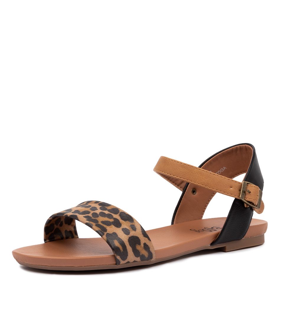 SARATOGA OCELOT-BLACK-TAN