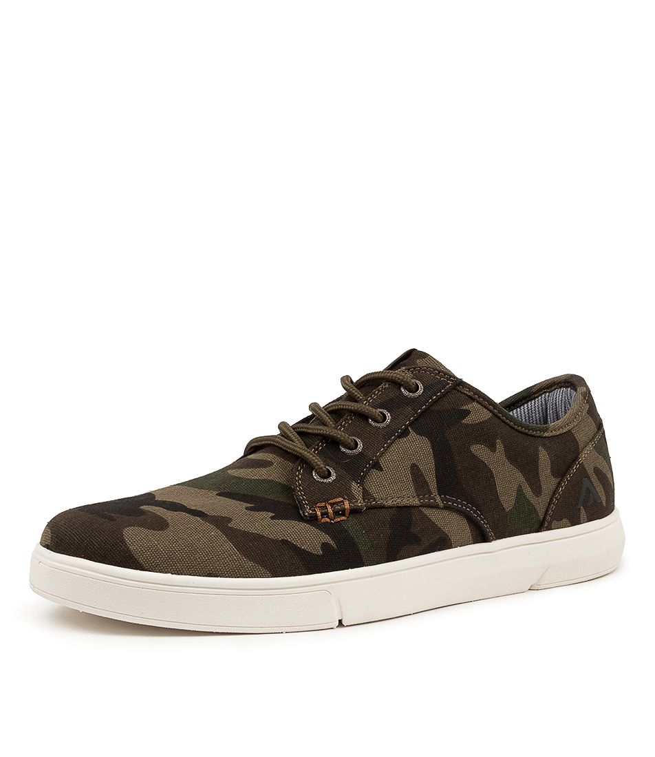 Albatross Camo Canvas Sneakers