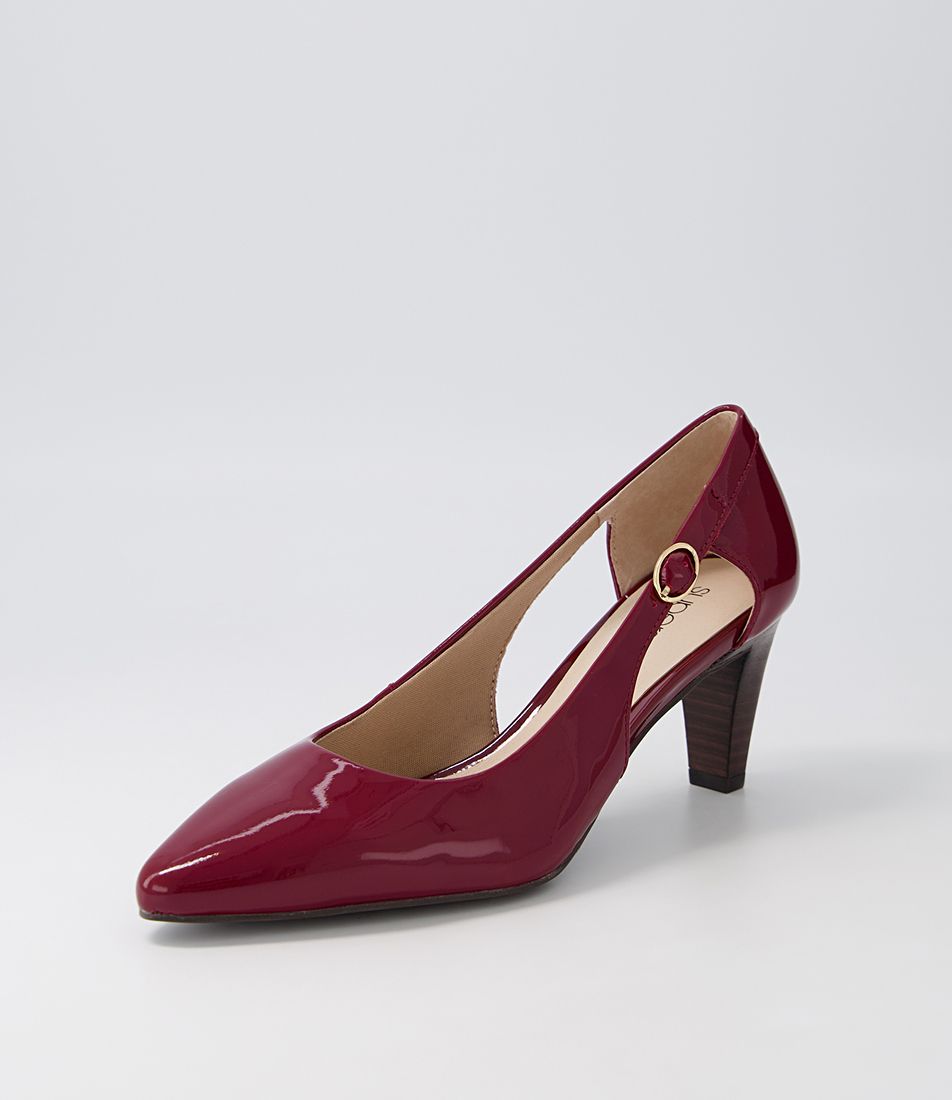 Madden2 Wine Patent Leather Heels