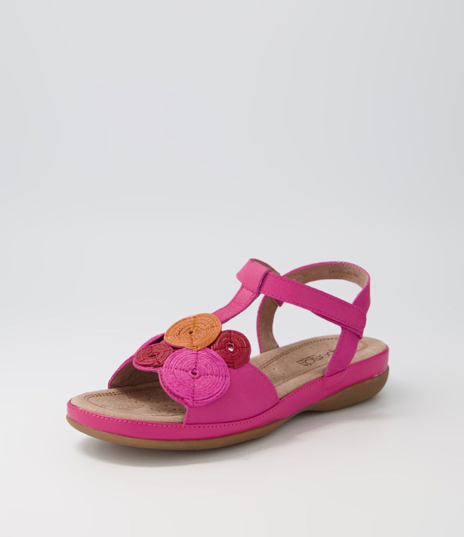 Say Fuchsia Multi Sandals