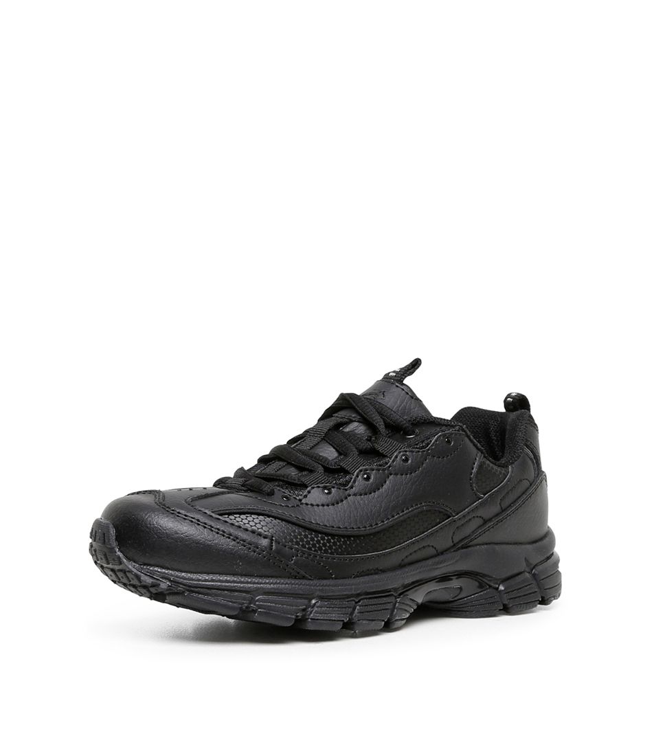 SCOOT SNR BLACK LEATHER