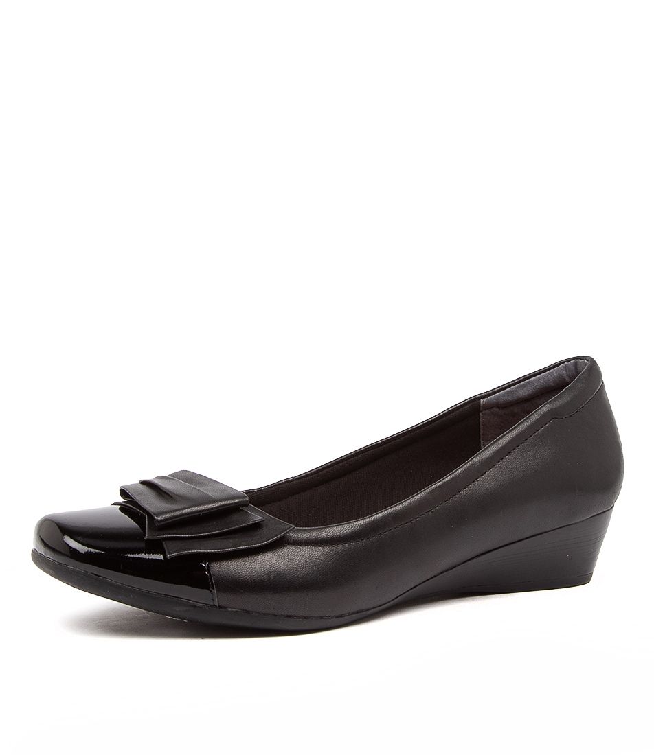 ROXXY SU BLACK BLACK PATENT LEATHER
