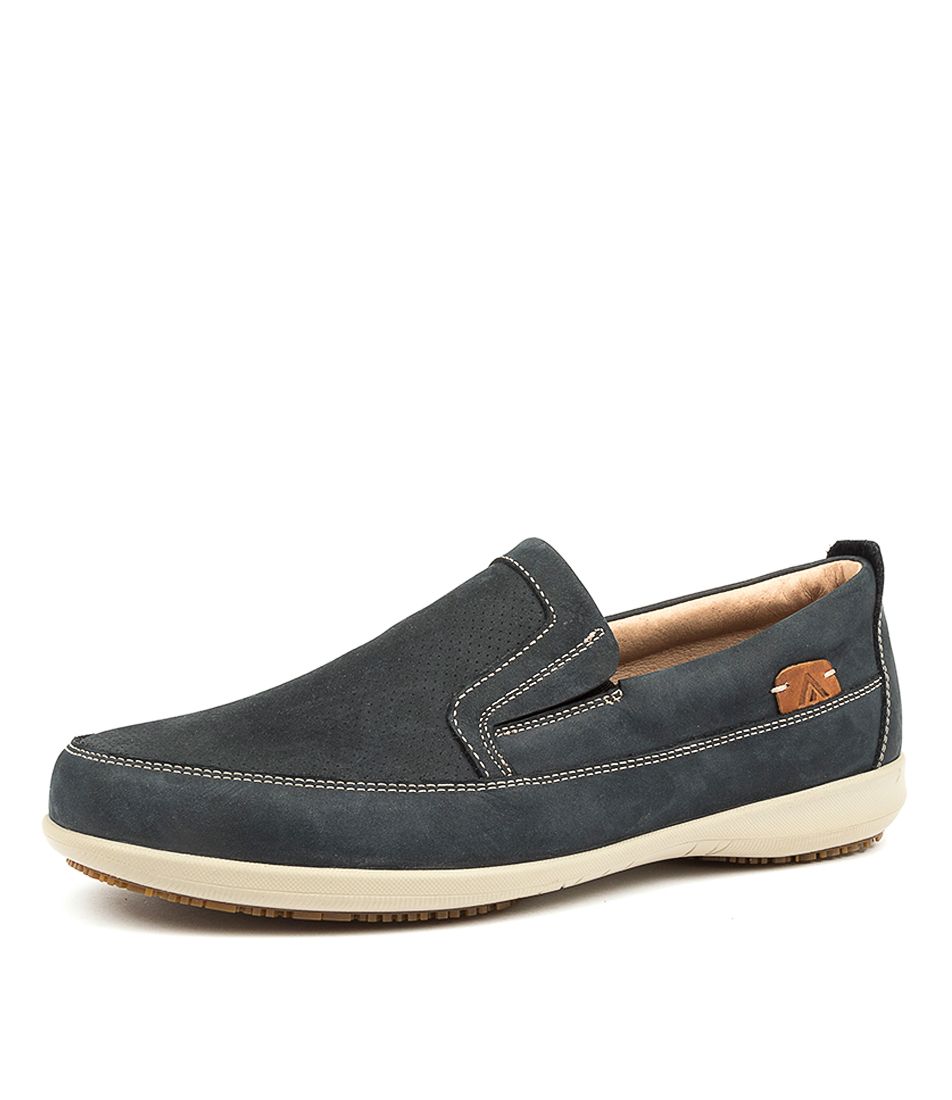 AFFLECK NAVY NUBUCK