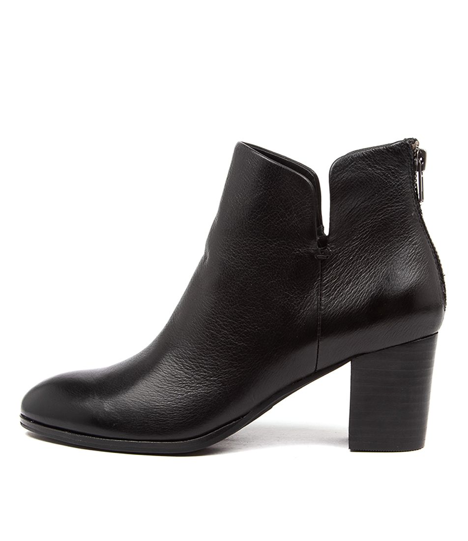 DEITHA BLACK LEATHER