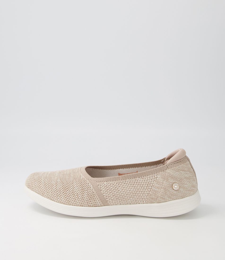 On Natural Textile Ballet Flats