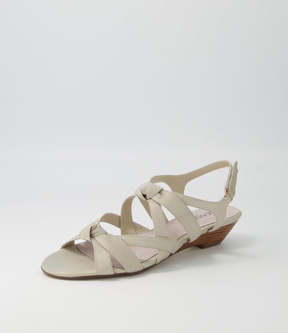 Beenes Khaki Leather Sandals