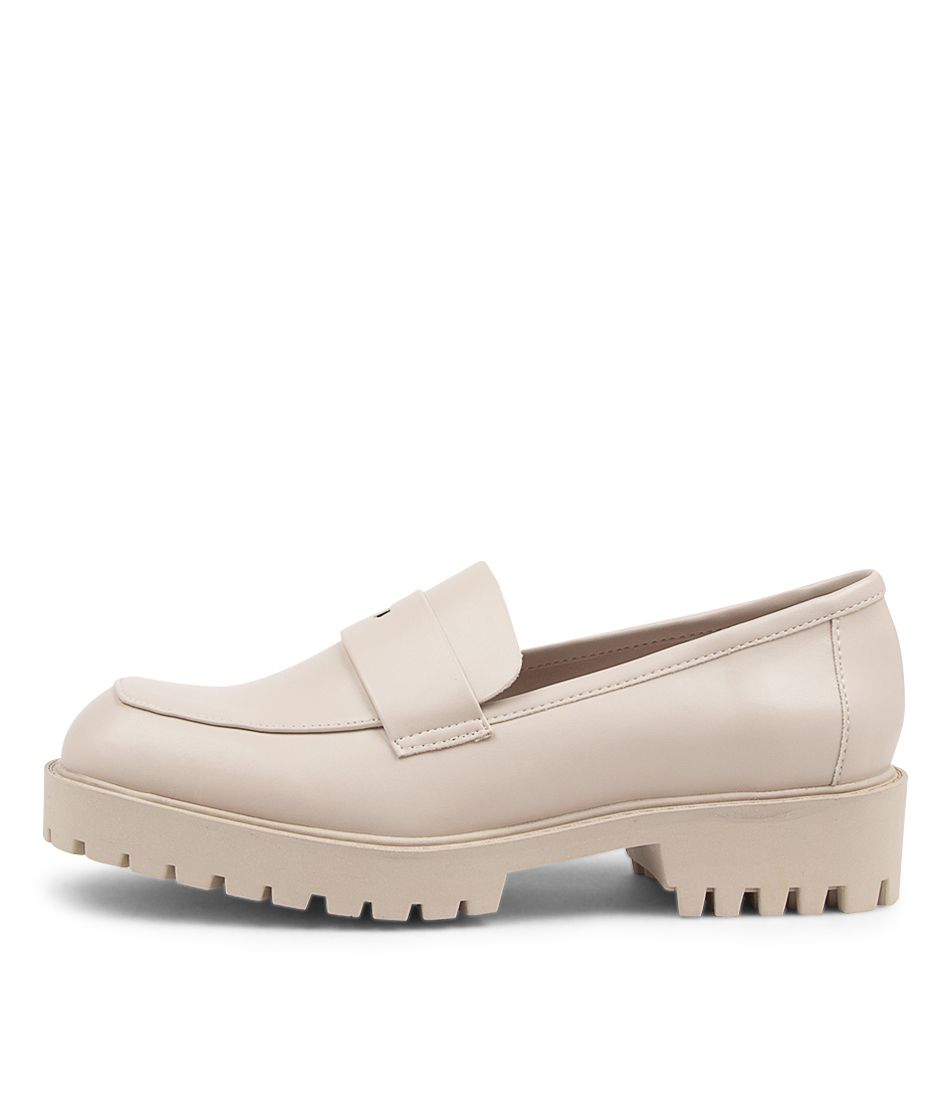 ROYCE BONE SMOOTH LOAFERS