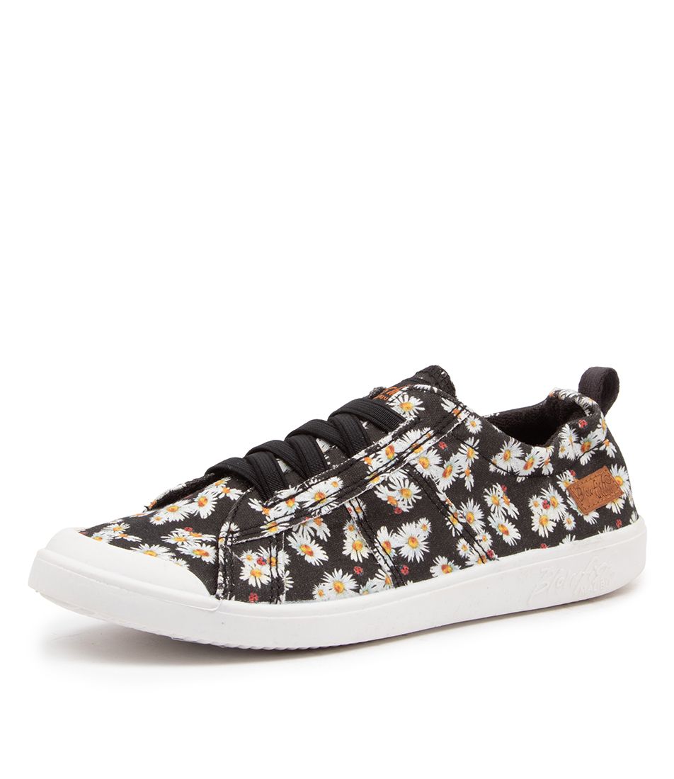 VEX BLK LAZY DAISY PRINT