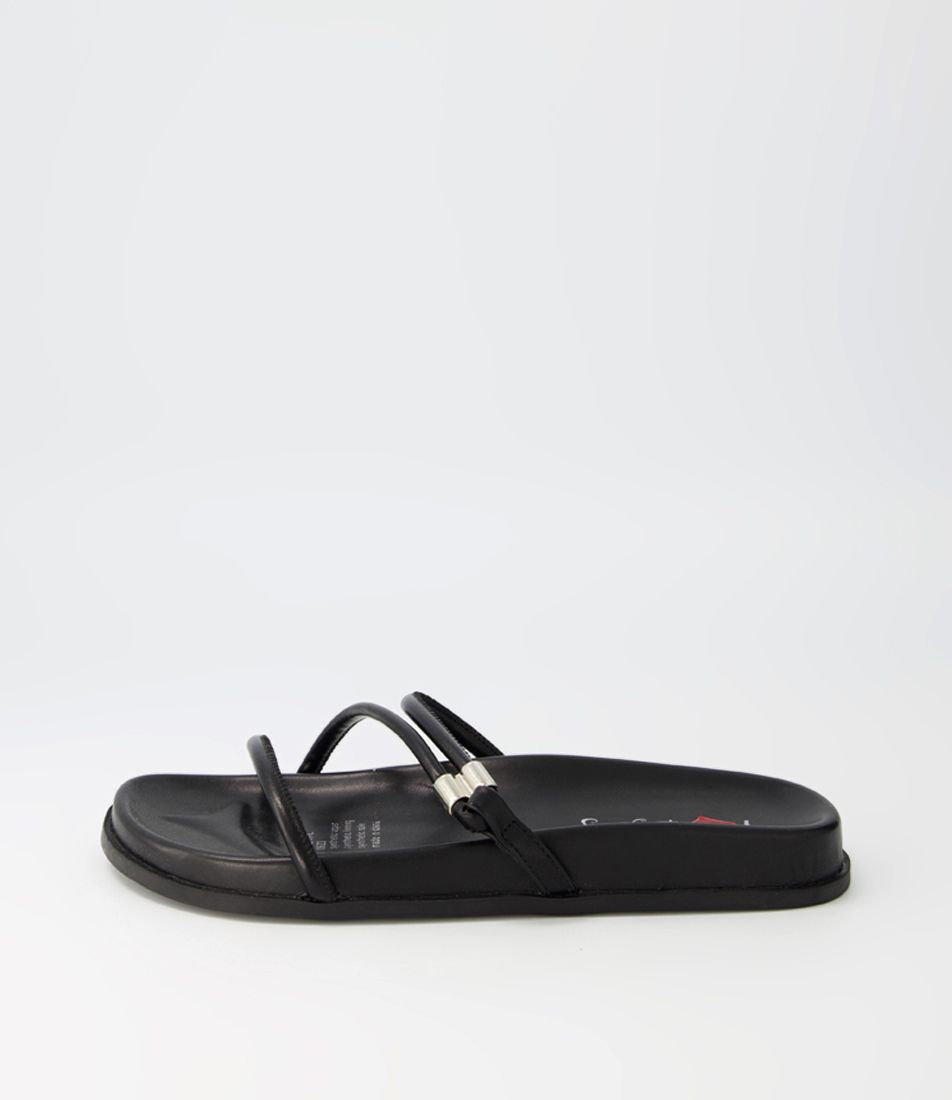 Hileah Black Sandals