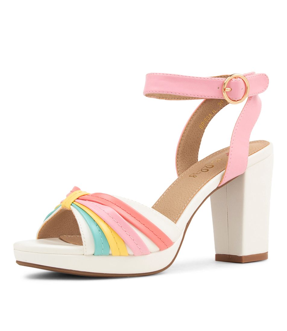 Brissa Pastel Multi Sandals