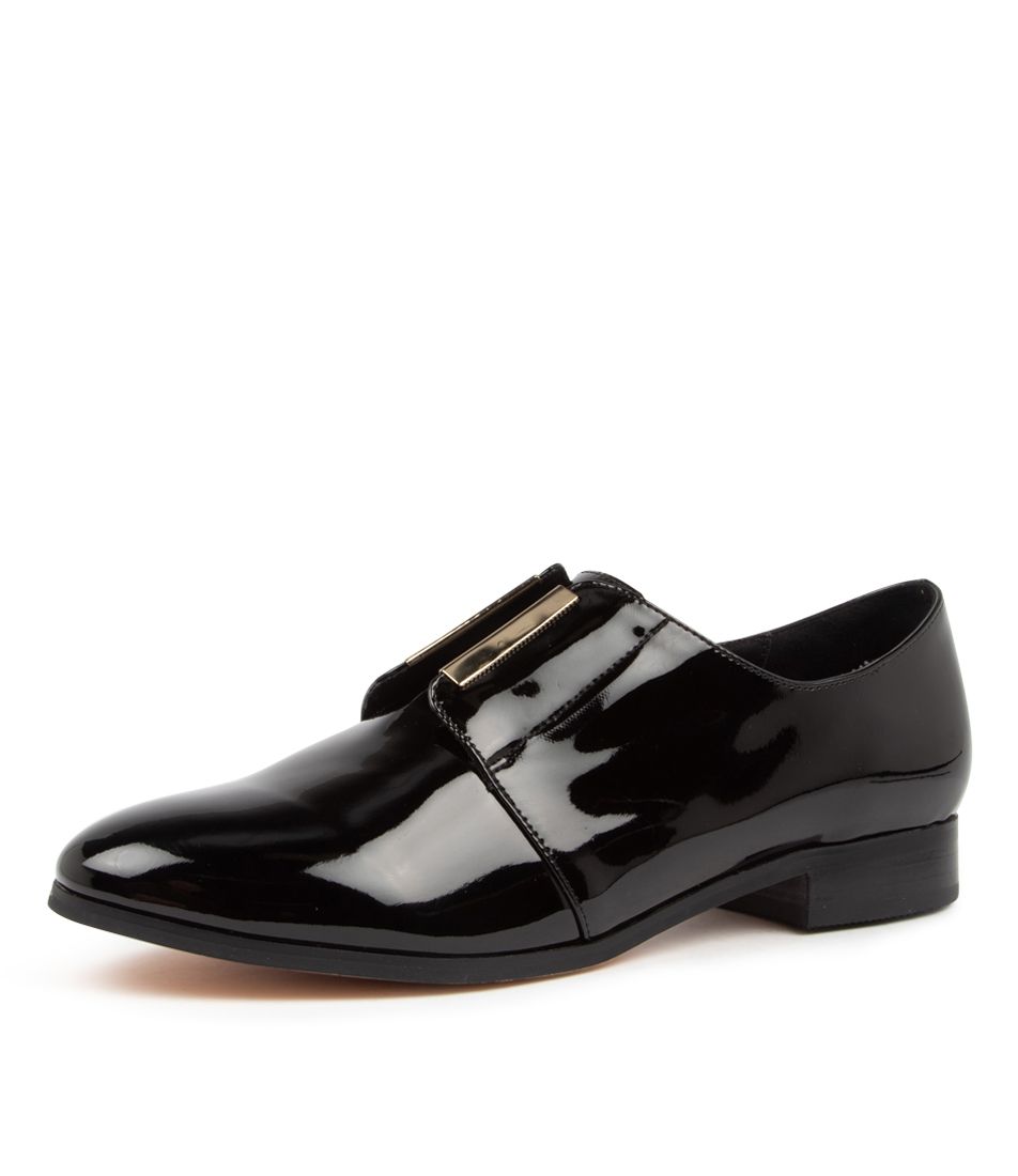 RITTER BLACK PATENT PU