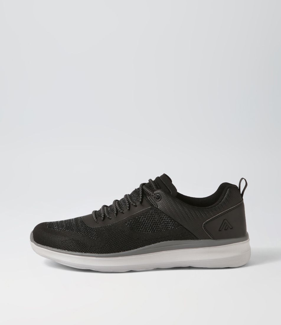 Drone Black Knit Sneakers