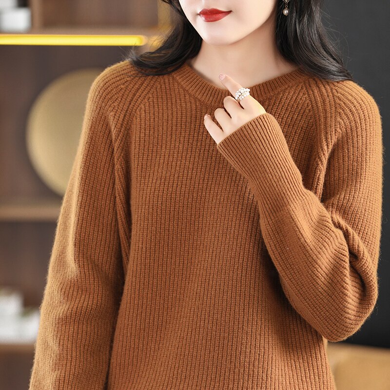 Turtleneck Sweater Woman Winter 2022 100% Merino Wool Cashmere Sweaters Women Clothes Knitted Pullover Korean Fashion Jumper Top