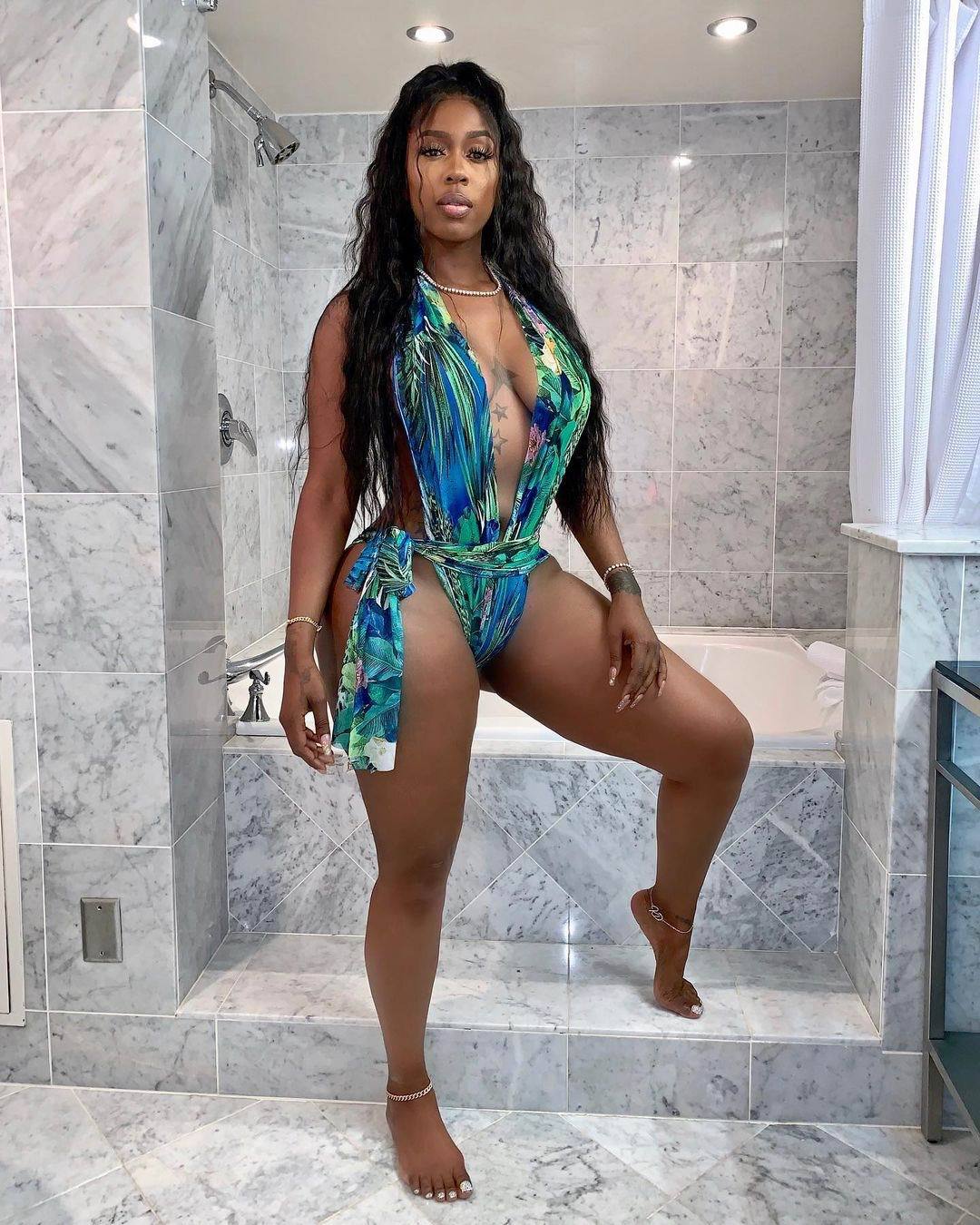 fashion Casual women's printing sexy swimsuit