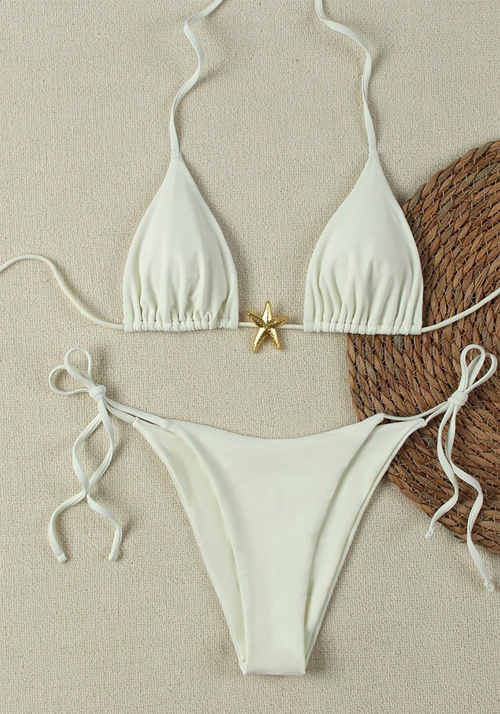 Women Bikini Sexy Solid Swimwear
