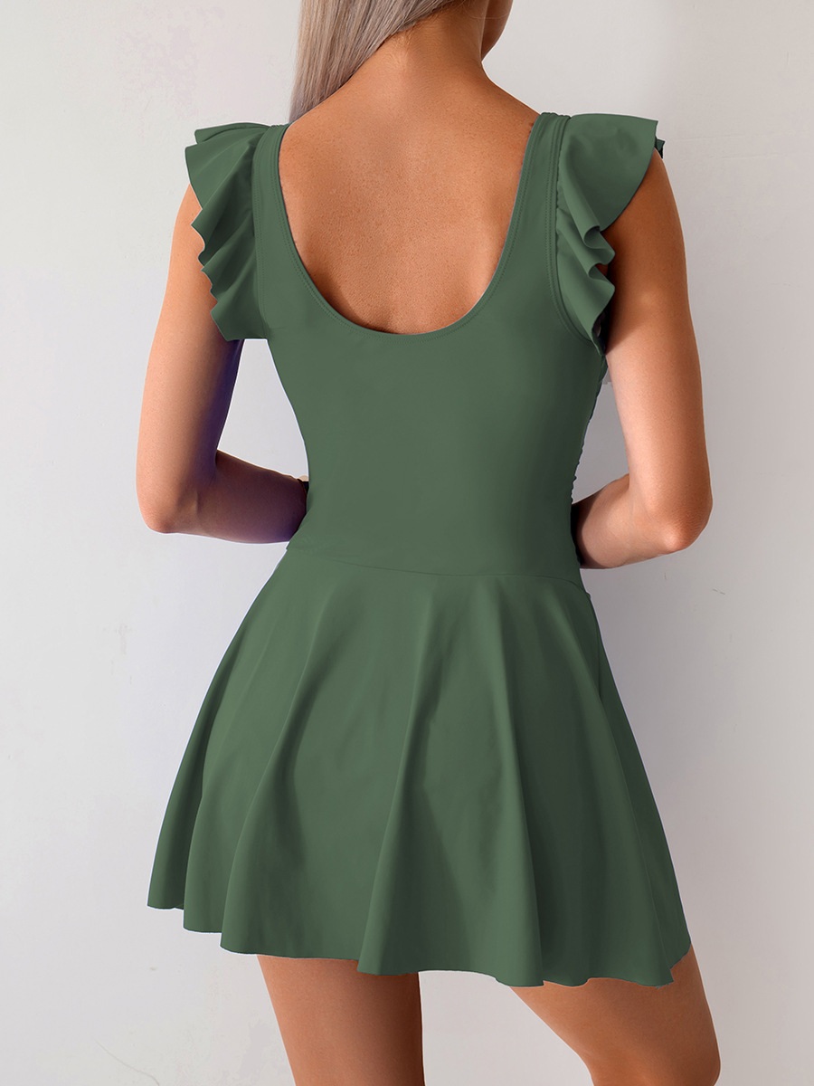 Women's Swimming Dress One-Piece Swimsuit