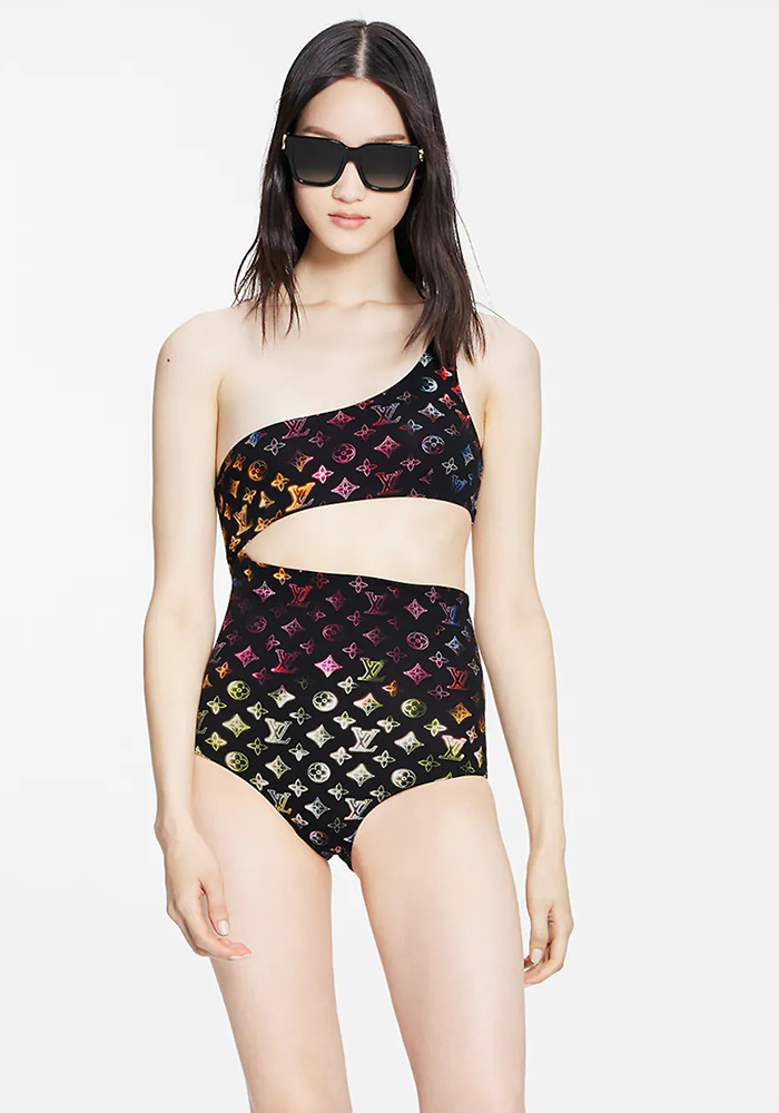 Women Printed One-Piece Swimwear