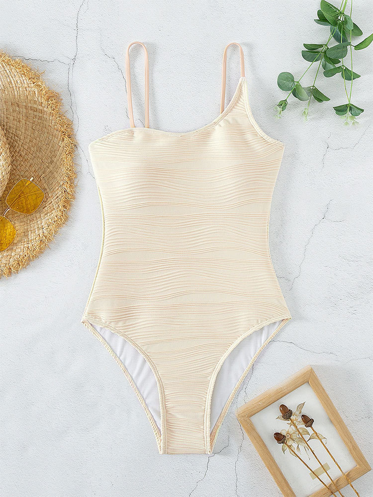 Women's Strap One-Piece Tight Fitting Swimsuit